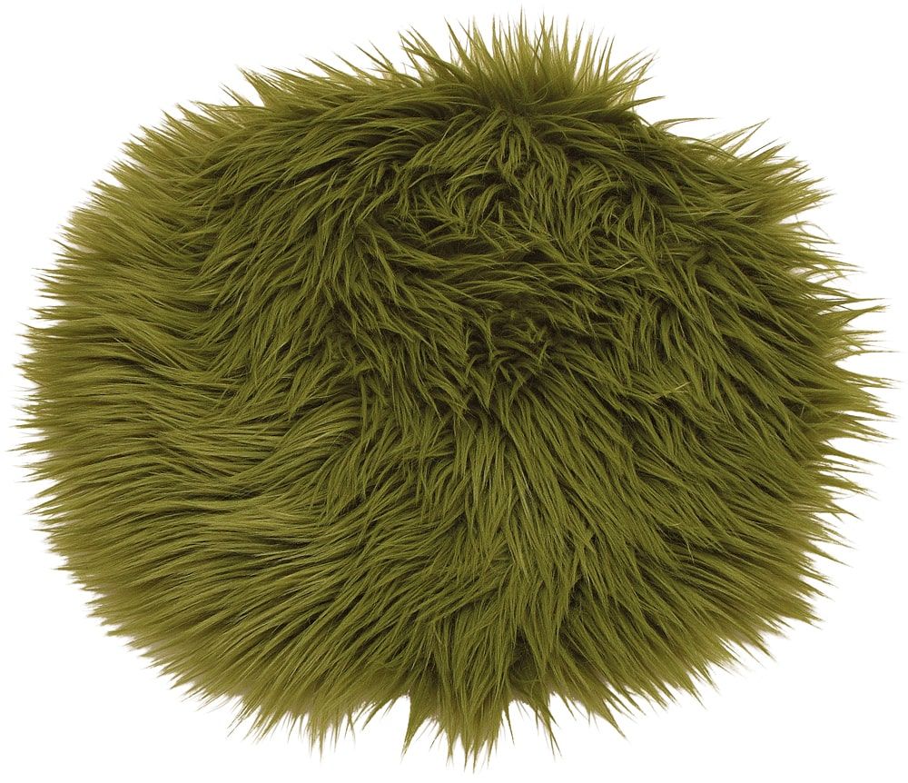 matches21 Sitzauflagen Sitzkissen Kissen Fellimitat Kunstfell rund uni 34 cm viele Farben 119585 3 1 10