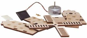 matches21 - Webshop Solar Mini Windmuehle Holz Steckbausatz Bausatz Bastelset fuer Kinder ab 8 Jahren 117019 1 1 4