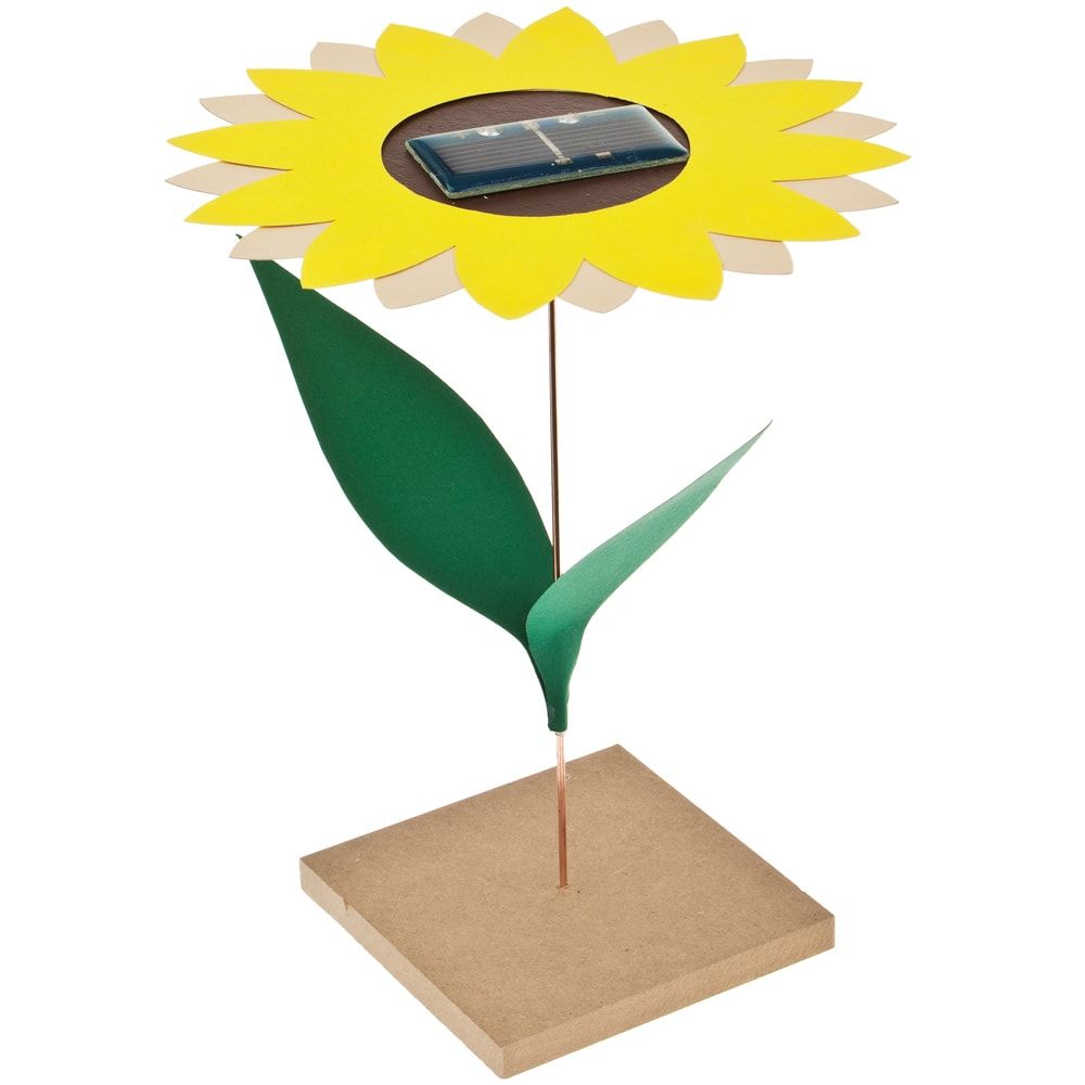 matches21 - Webshop Solar Sonnenblume Bausatz f Kinder Werkset Bastelset ab 9 Jahren 102855 1 1 34