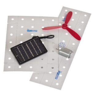 matches21 - Webshop Solar Windrad Funktionsmodell Karton Kinder Bausatz Werkset Bastelset ab 10 J 118501 5 1 4