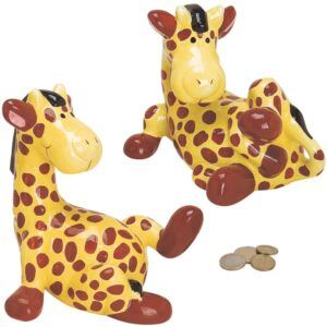 matches21 - Webshop Spardose Giraffe 2 Ausfuehrungen Keramik Sparschwein in Box je 18 cm 116495 1 4