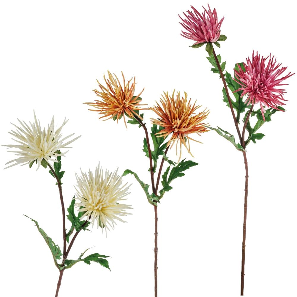 matches21 - Webshop Strahlen Chrysanthemen kuenstlich Deko Blumen Kunstblumen Herbst 1 Stk 3 Farben 119857 1 15