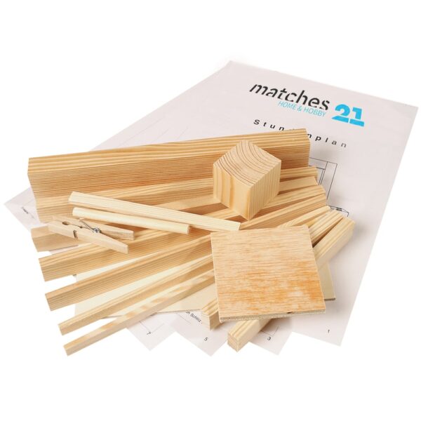 matches21 - Webshop Stundenplan Bausatz f Kinder Werkset Bastelset ab 10 Jahren 102847 3 1 3