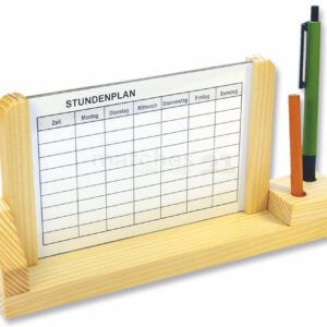 matches21 - Webshop Stundenplan und Fotorahmen 2in1 Holz Bausatz Kinder Werkset Bastelset ab 10 Jahren 100925 2 1 11