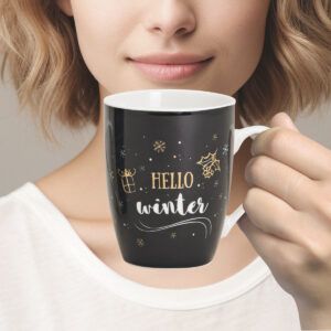 matches21 Tassen Weihnachtstassen Porzellan Hello Winter Weihnachten 48 Stk 340 ml 114703 2 1 10