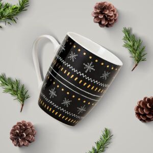 matches21 Tassen Weihnachtstassen Porzellan Hello Winter Weihnachten 48 Stk 340 ml 114703 5 1 13