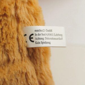 matches21 Teddybaer mit Herz GUTE BESSERUNG braun 25 cm 119492 5 1 14