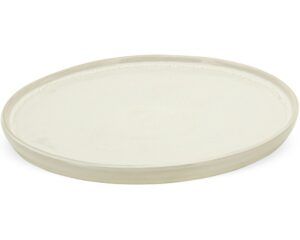 matches21 - Webshop Teller Speiseteller und Kuchenteller Geschirr Stoneware creme 2 Groessen 124467 2 1 21