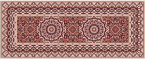 matches21 - Webshop Teppichlaeufer Kuechenlaeufer Teppiche Perser Stern Ornament beige waschbar 3 Groessen 119106 2 1 8