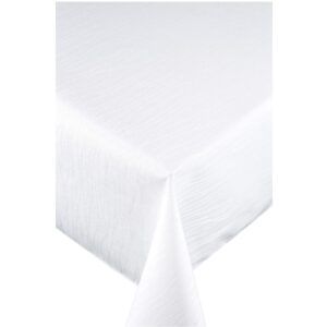 matches21 - Webshop Tischdecke FANCY GLOSS Streifen Muster Tischtuch Polyester weiss 1 Stk 130x160 cm 123074 1 9