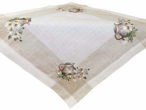 matches21 - Webshop Tischdecke Tischwaesche Krug mediterran Leinenoptik beige braun 60x60 cm 115896 2 7