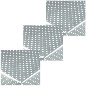 matches21 - Webshop Tischdecken In Outdoor Tischtuecher Punkte Vlies grau weiss 3 Groessen 124781 1 18