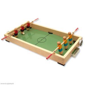 matches21 - Webshop Tischfussball Tischkicker Holz Bausatz Kinder Werkset Bastelset ab 12 Jahren 101213 1 1 5