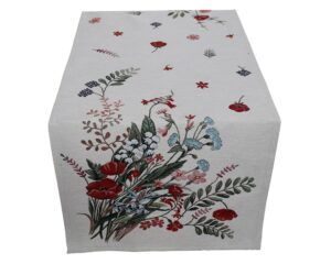 matches21 - Webshop Tischlaeufer JANETT Mitteldecken Feldblumen bunt viele Modelle 124937 1 12