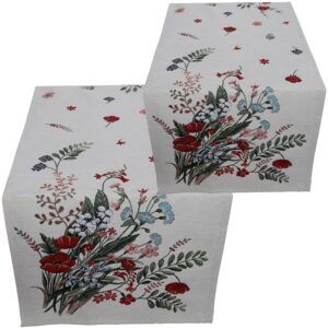 matches21 - Webshop Tischlaeufer JANETT Mitteldecken Feldblumen bunt viele Modelle 124937 2 1 10