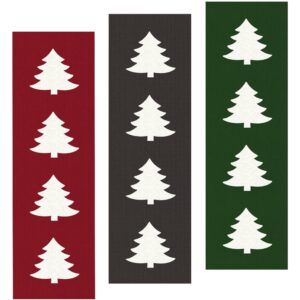 matches21 - Webshop Tischlaeufer ORLANDO Weihnachten Tannenbaeume Polyester 1 Stk 40x160 cm 3 Farben 123067 1 15