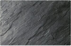 matches21 - Webshop Tischset Platzset 1 Stk B WARE MOTIV schwarzer Schiefer 43 5x28 5 cm 117504 1 1 10