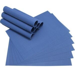 matches21 - Webshop Tischset Platzset BORDA Platzmatten 12 Stk blau du 1 5