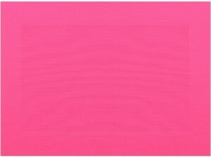 matches21 Tischset Platzset BORDA Platzmatten 4 Stk pink magenta gewebt Kunstst 46x33 cm 105258 1 1 4