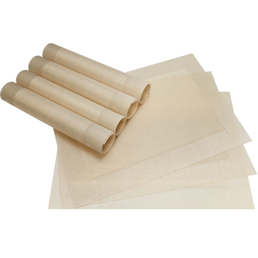 matches21 - Webshop Tischset Platzset BORDA Platzmatten 8 Stk perlmutt 1 16