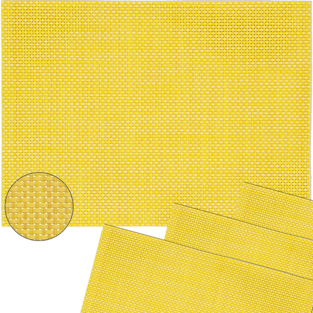 matches21 - Webshop Tischset Platzset ELEGANCE Platzmatten 4er Set gewebt Kunststoff Farbe waehlbar 1275 10 1 15