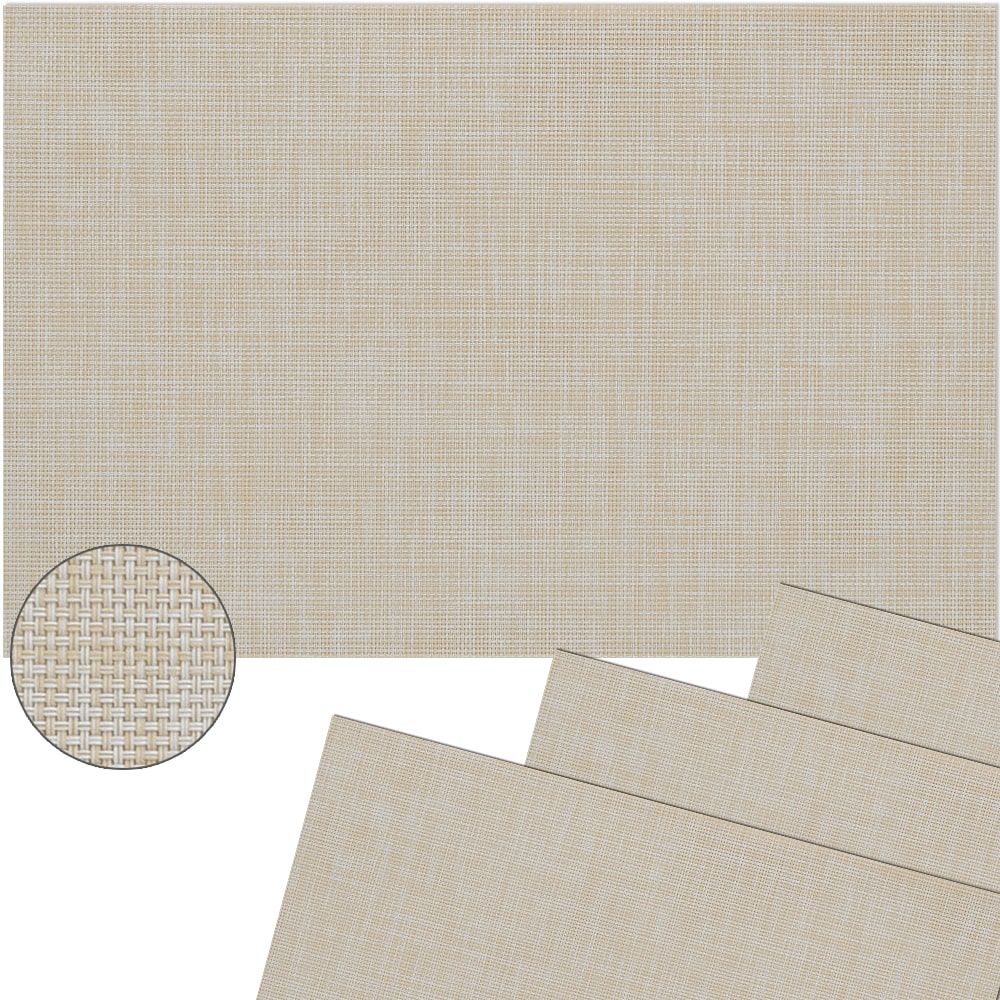 matches21 - Webshop Tischset Platzset ELEGANCE Platzmatten 4er Set gewebt Kunststoff Farbe waehlbar 1275 13 1 19