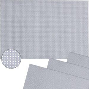 matches21 - Webshop Tischset Platzset ELEGANCE Platzmatten 4er Set gewebt Kunststoff Farbe waehlbar 1275 3 1 37