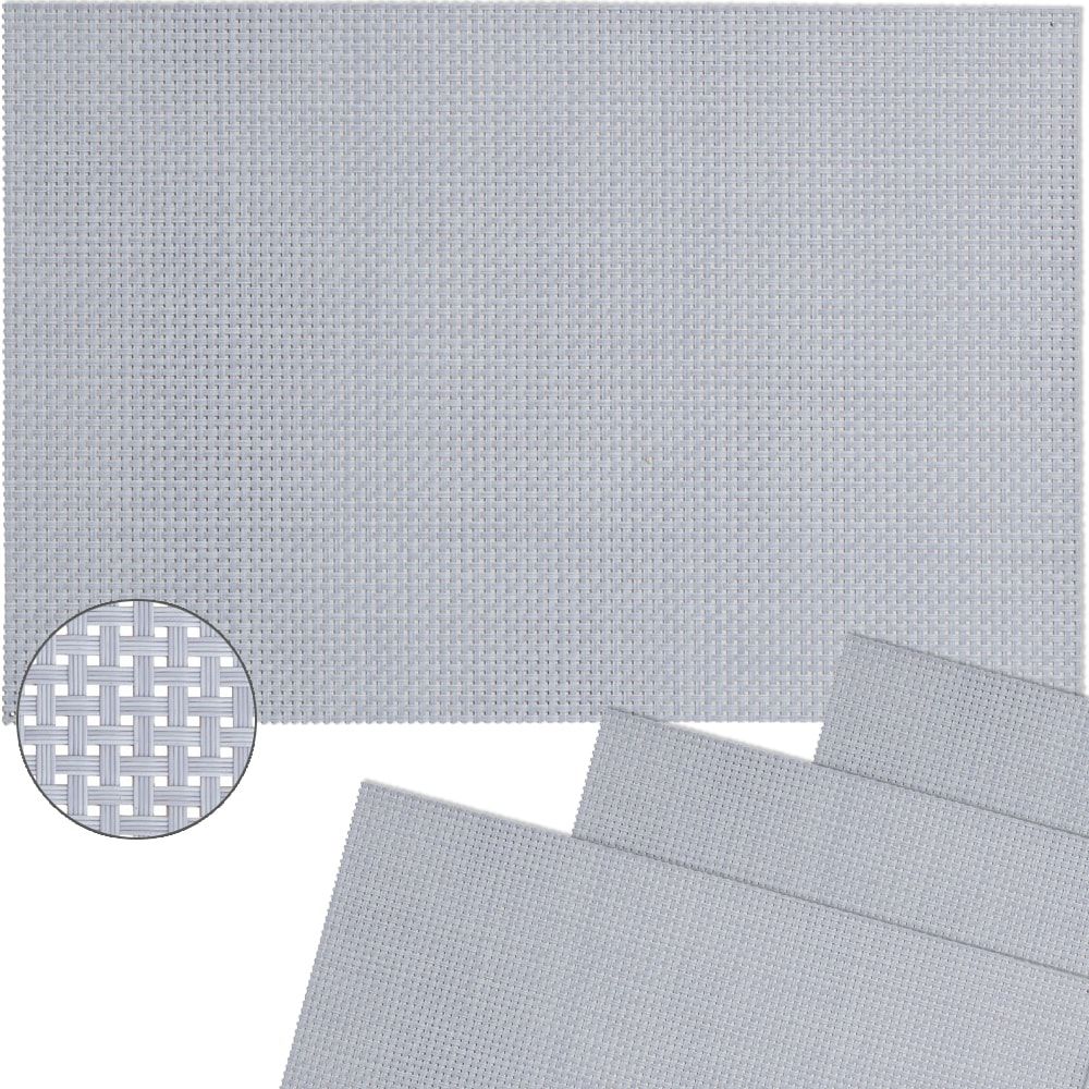 matches21 - Webshop Tischset Platzset ELEGANCE Platzmatten 4er Set gewebt Kunststoff Farbe waehlbar 1275 3 1 12