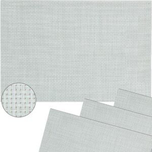 matches21 - Webshop Tischset Platzset ELEGANCE Platzmatten 4er Set gewebt Kunststoff Farbe waehlbar 1275 6 1 38