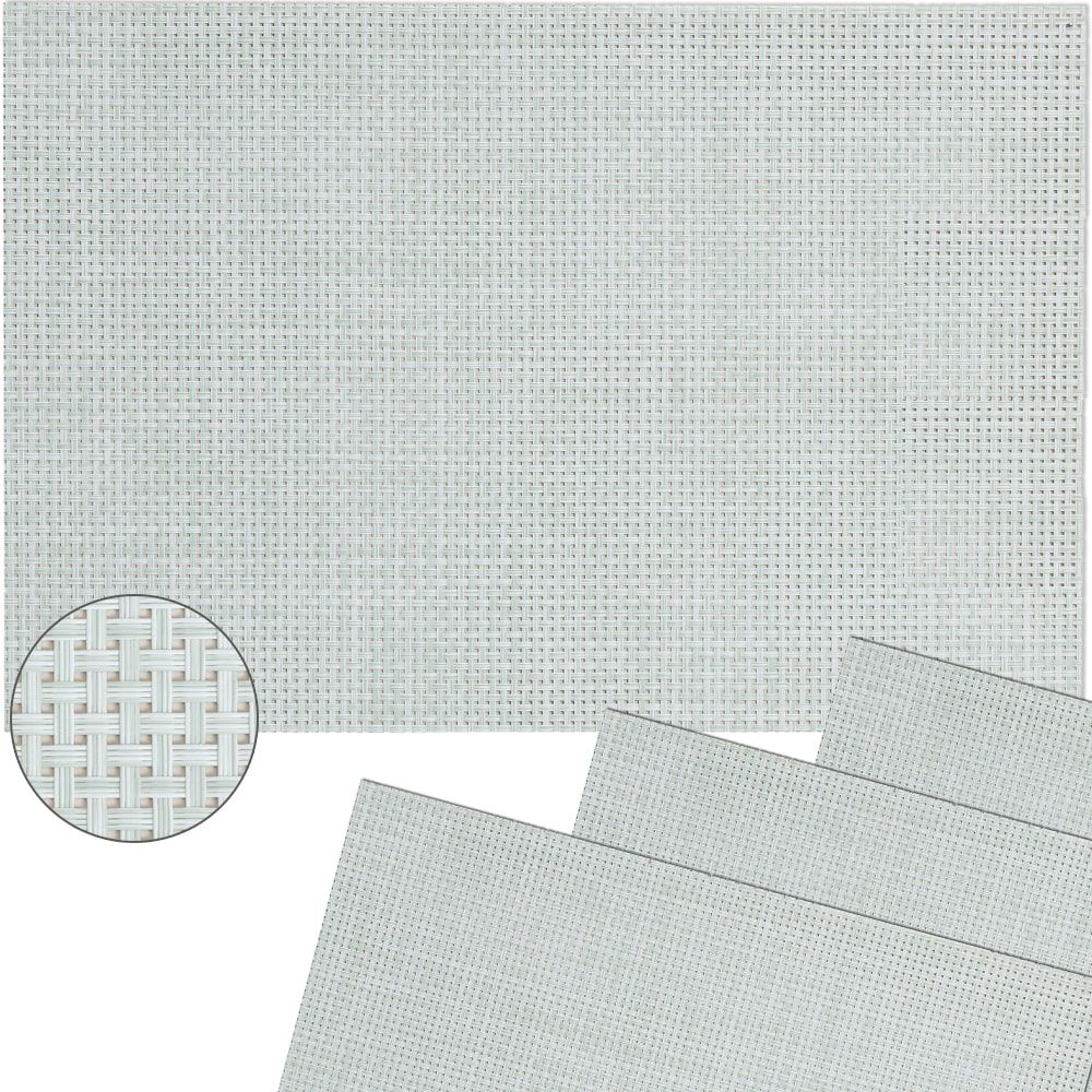 matches21 - Webshop Tischset Platzset ELEGANCE Platzmatten 4er Set gewebt Kunststoff Farbe waehlbar 1275 6 1 13