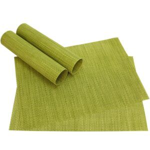 matches21 - Webshop Tischset Platzset ELEGANCE Platzmatten 4er Set rot 6 1 28