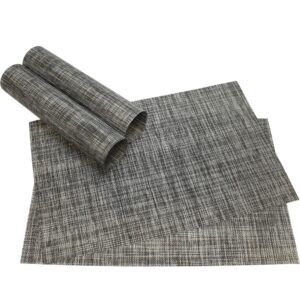 matches21 - Webshop Tischset Platzset ELEGANCE Platzmatten 4er Set rot 9 1 35