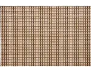 Tischset Platzset ELEGANCE altgold gewebt 1 Stk. abwaschbar 45x30 cm Kunststoff