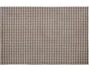 Tischset Platzset ELEGANCE silberbraun gewebt 1 Stk. abwaschbar 45x30 cm Kunststoff