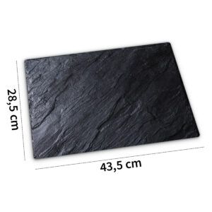 matches21 - Webshop Tischset Platzset MOTIV Schieferoptik 1 Stk 43x28 cm abwaschbar 118927 1 8