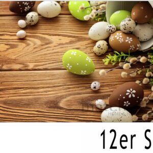 matches21 - Webshop Tischset Platzset Ostern MOTIV Ostereier und Holz 1 9 5