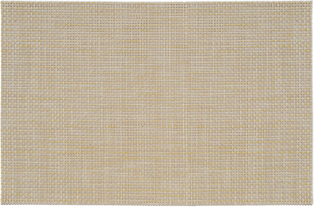matches21 - Webshop Tischsets Platzsets ELEGANCE beige gewebt 6 Stk abwaschbar 45x30 cm Kunststoff 116568 4 1 2
