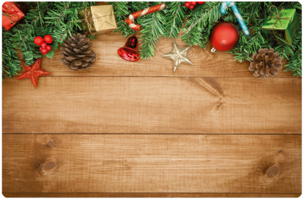 matches21 - Webshop Tischsets Platzsets MOTIV abwaschbar Geschenke Zapfen Holz Weihnachten 126245 24 1 25