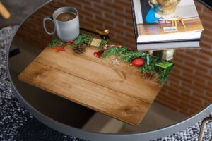 matches21 - Webshop Tischsets Platzsets MOTIV abwaschbar Geschenke Zapfen Holz Weihnachten 126245 25 1 35