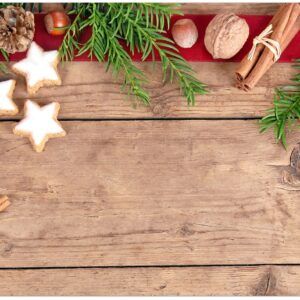 matches21 - Webshop Tischsets Platzsets MOTIV abwaschbar Weihnachten Gewuerze und Holzoptik 126228 7 1 3