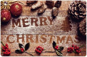 matches21 - Webshop Tischsets Platzsets MOTIV abwaschbar Weihnachten MERRY CHRISTMAS 126234 33 1 16