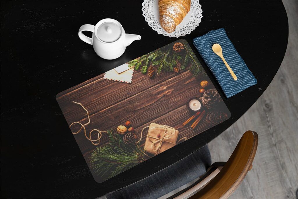 matches21 - Webshop Tischsets Platzsets MOTIV waschbar Geschenk Weihnachtsdeko Holz Weihnachten 126265 15 1 27