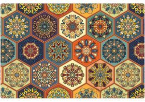 matches21 - Webshop Tischsets Platzsets Orientalisch MOTIV bunte Mosai 5 4