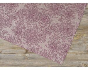 matches21 - Webshop Tischwaesche Heimtextilien CLEO Blueten Ranken Paisley violett 1 Stk viele Modelle 124253 3 1 29