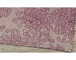 matches21 - Webshop Tischwaesche Heimtextilien CLEO Blueten Ranken Paisley violett 1 Stk viele Modelle 124253 4 1 30