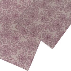 matches21 - Webshop Tischwaesche Heimtextilien CLEO Blueten Ranken Paisley violett 1 Stk viele Modelle 124253 7 1 25