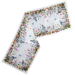 matches21 - Webshop Tischwaesche Ostern VIVIEN Osterhase Blumenwiese 3 Modelle 126399 3 1 16