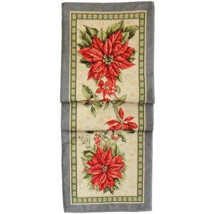 matches21 - Webshop Tischwaesche Weihnachtsstern Mitteldecken bunt Polyester Baumwolle 3 Modelle 125825 2 1 16