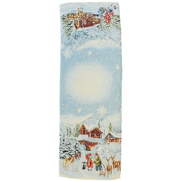 matches21 - Webshop Tischwaesche Winterlandschaft Mitteldecken bunt Polyester Baumwolle 3 Modelle 125824 1 1 11