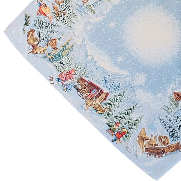 matches21 - Webshop Tischwaesche Winterlandschaft Mitteldecken bunt Polyester Baumwolle 3 Modelle 125824 3 1 10